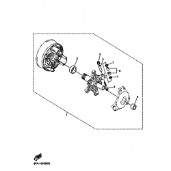 Ремкомплект вариатора, схема 2 (Alternate clutch tune up kit)