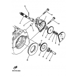 Привод помпы (Pump drive gear)