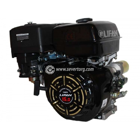 Двигатель LIFAN 15.0 л.с. 190FD (10,5 кВт, 4х такт., бенз., вал 25 мм) + электростартер
