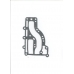 Yamaha 9,9,15. Прокладка крышки выхлопного коллектора (компл. 2 шт.) 63V-41112-A0				
