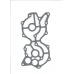 Yamaha 55. Прокладка крышки головки 663-11193-A0 				