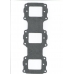 Yamaha 75--90. Прокладка впускного коллектора 688-13621-A1 				