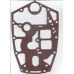 Yamaha 55. Прокладка корпуса двигателя 697-45114-A0 				
