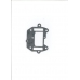 Yamaha 6,8. Прокладка впускного коллектора 6G1-13645-A1				